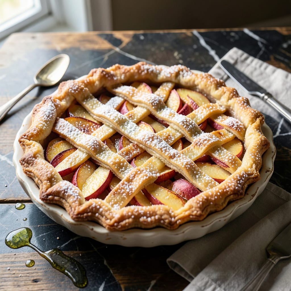 Complete better homes and gardens apple pie recipe overview image