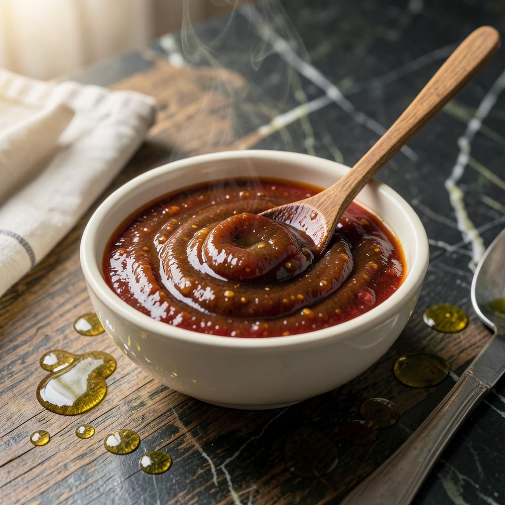 Betty Crocker BBQ Sauce Recipe: Homemade Tangy Sweet Blend example with annotations