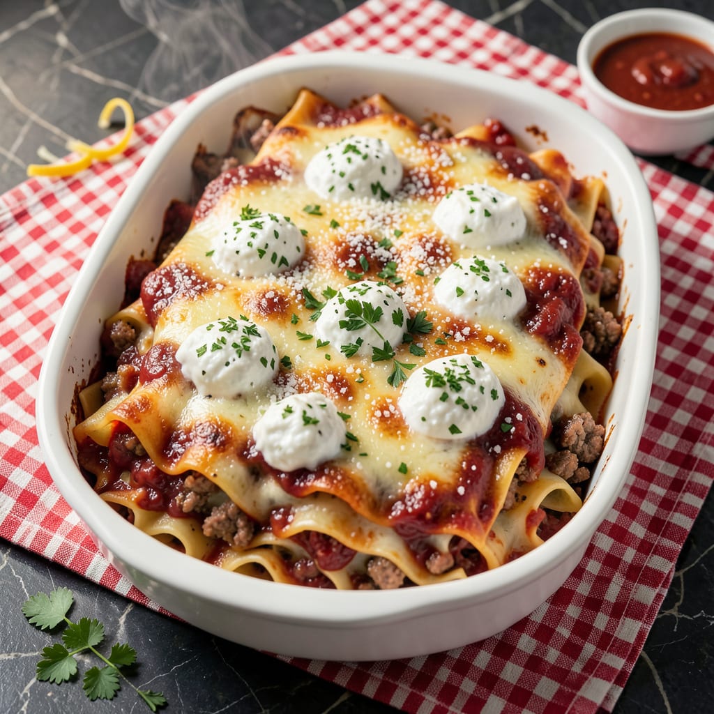 Betty Crocker Lasagna Recipe 1960s: Vintage Layered Comfort in One Pan detailed visual guide
