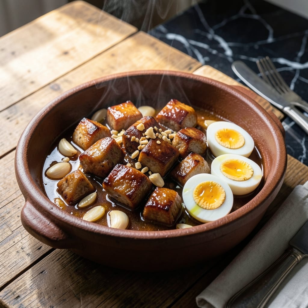 Humba Recipe With Egg: Filipino Braised Pork With Hard-Boiled Eggs