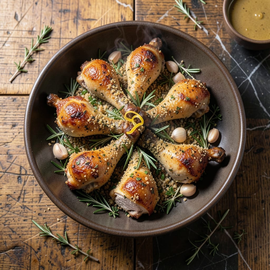 Best Baked Chicken Leg Recipe: Garlic-Herb Crusted Simplicity