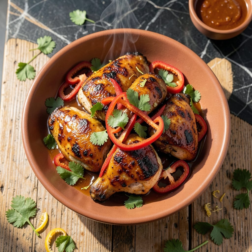 Sweet And Spicy Grilled Chicken Recipe: Honey-Sriracha Glazed to Perfection