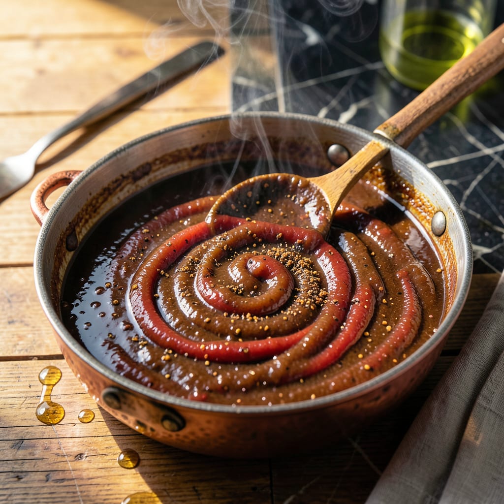 Big Al's BBQ Sauce Recipe: Smoky Molasses Blend With Bold Depth example with annotations