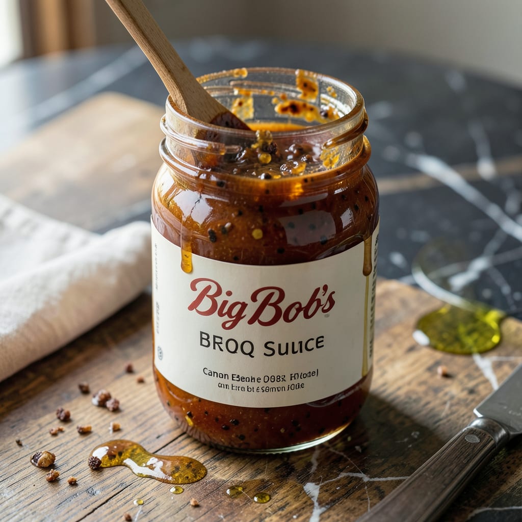 Big Bob's BBQ Sauce Recipe: Classic Pitmaster's Molasses Blend example with annotations