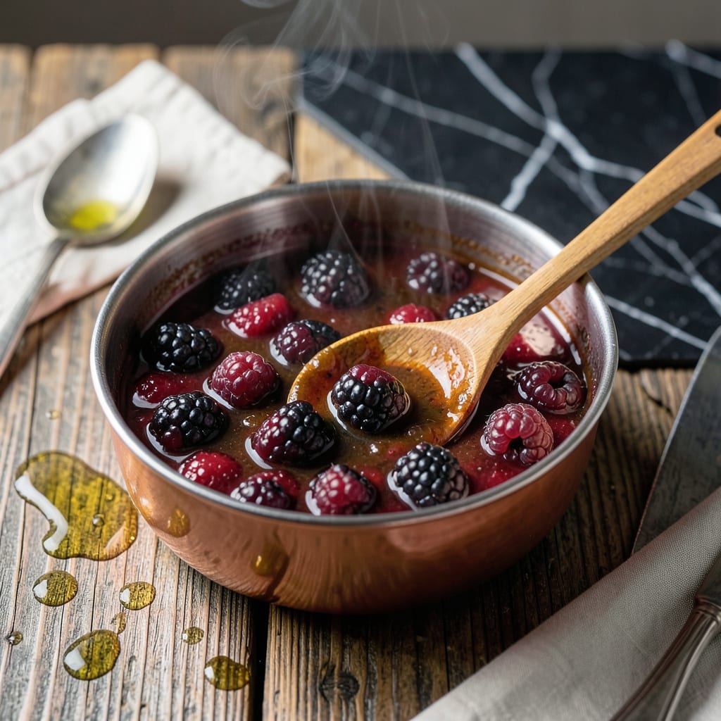 Black Raspberry BBQ Sauce Recipe: Bold Tangy Sweet Twist for Grilling example with annotations