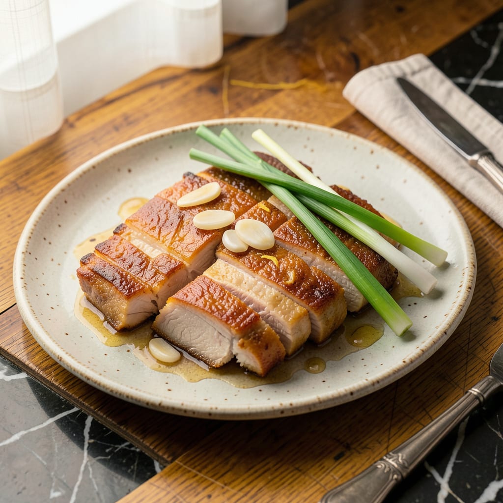 Visual representation of Blanch Pork Belly: The Secret to Ultra Tender, Crispy Skinned Dishes