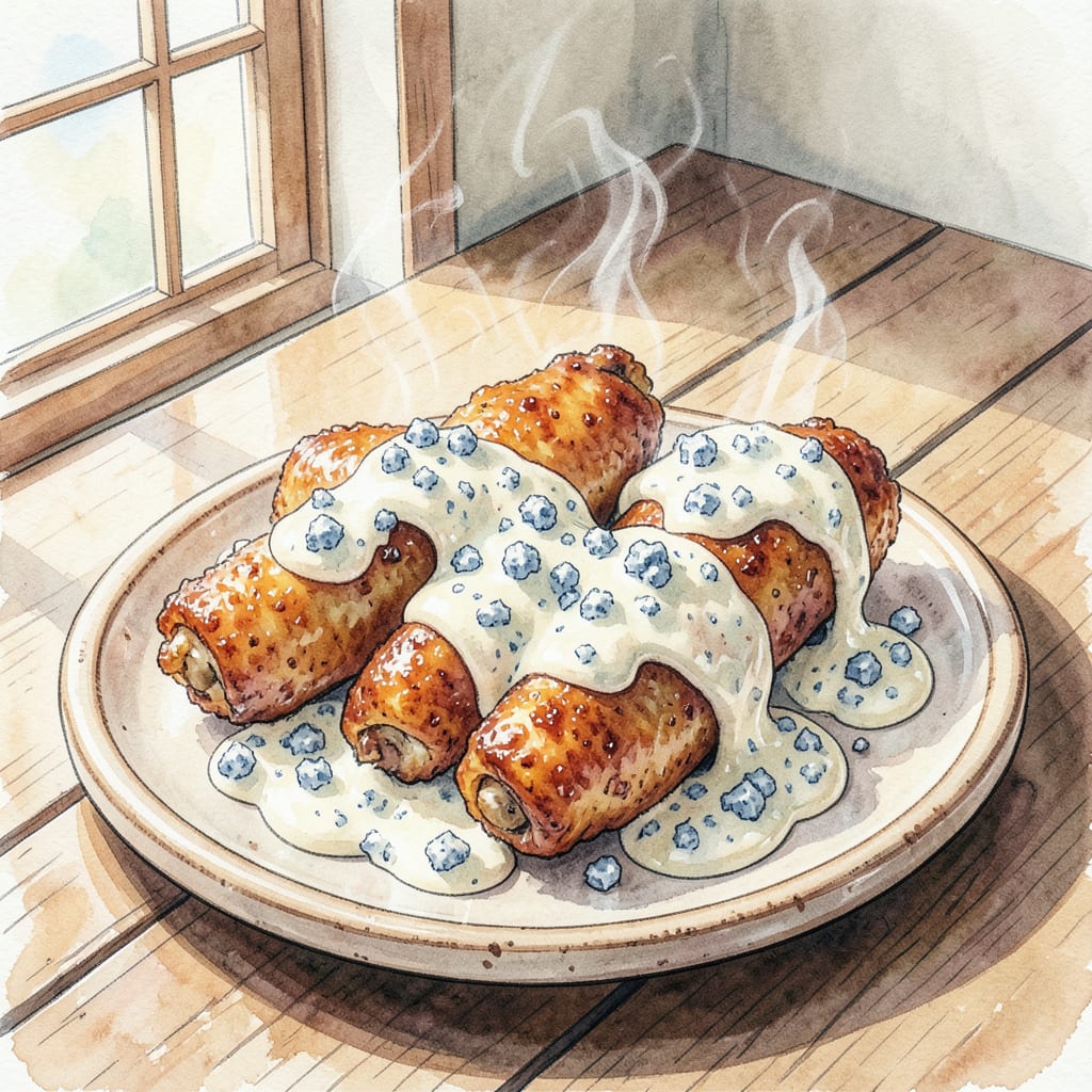 Blue Cheese Recipe for Wings: Creamy, Tangy, and Addictive illustration with key details