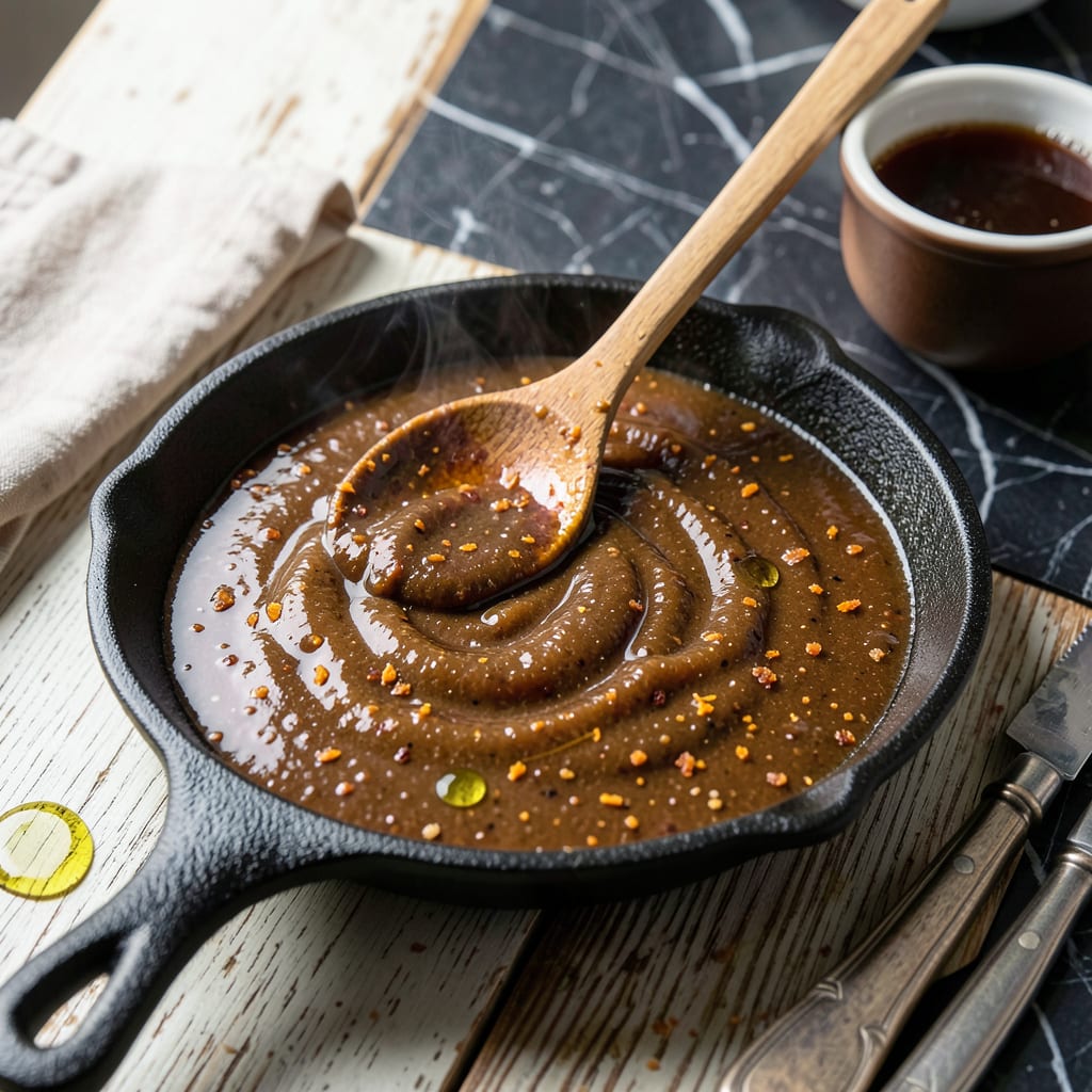 blue moon bbq sauce recipe example with annotations