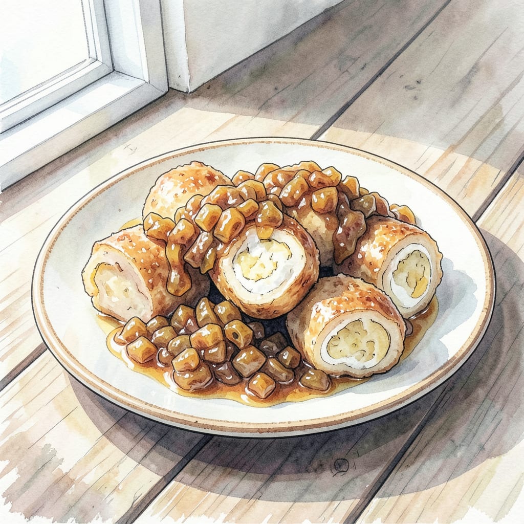 Visual representation of Bobalki with Sauerkraut Recipe: Hearty Polish Comfort Food