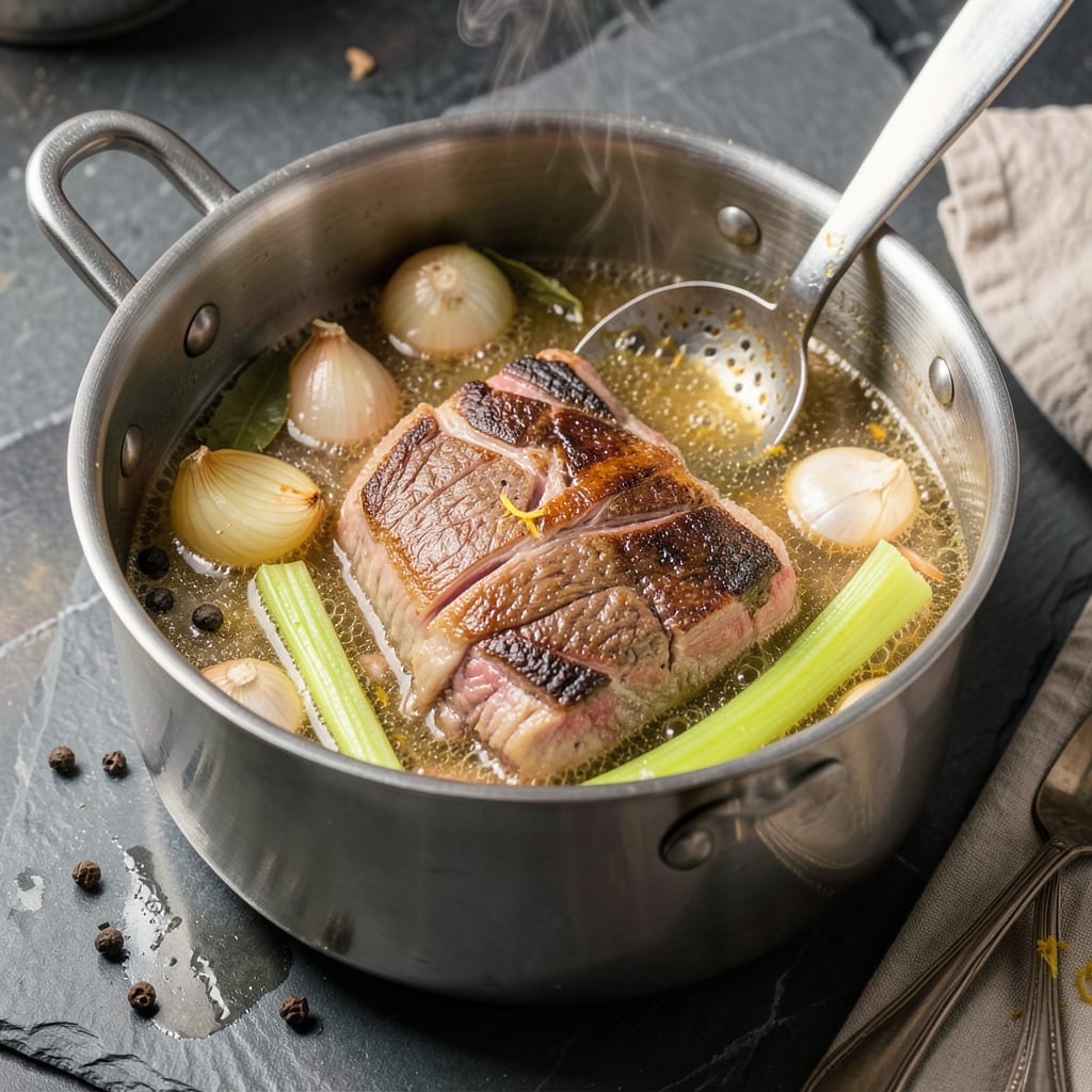 Comprehensive Boiling Meat in Water: The Secret to Tender, Juicy Results Every Time visual reference