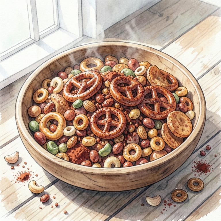 Complete Bold and Spicy Chex Mix Recipe: Addictive Snack Bliss overview image
