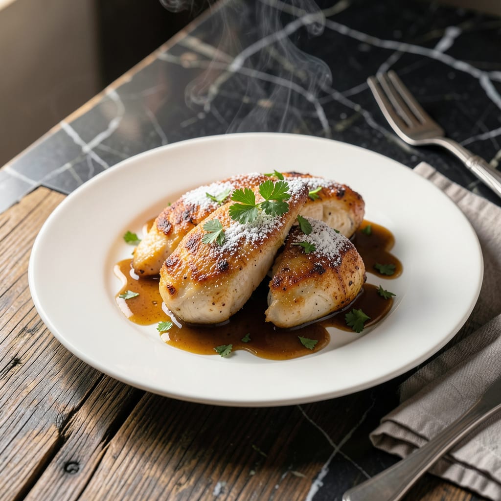 bonefish grill lilys chicken recipe illustration with key details