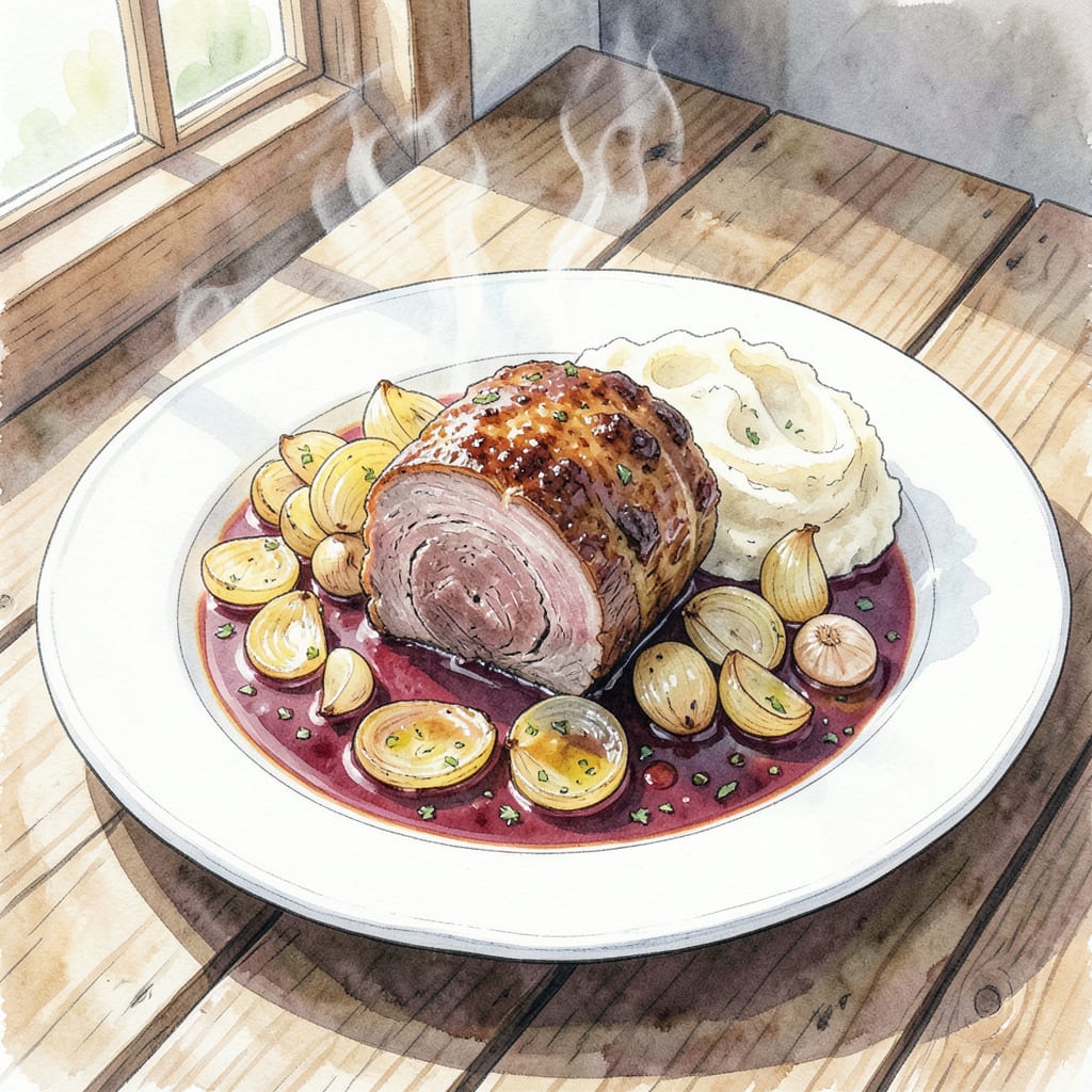 Boneless Chuck Roast Recipe: Fall Apart Tender in 3 Hours example with annotations