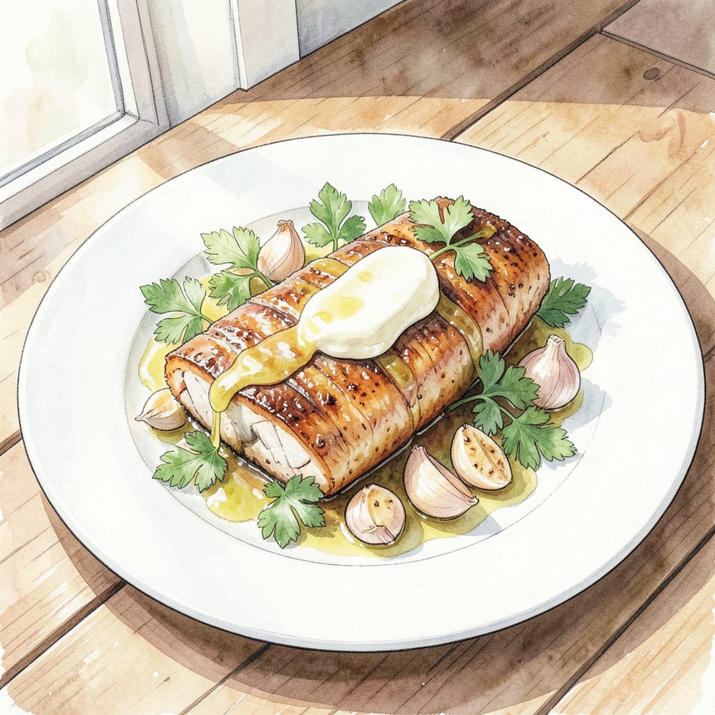 Bonito Recipe: Pan Seared Perfection with Mediterranean Flair illustration with key details