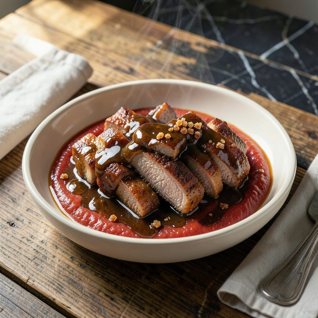 Boston Butt BBQ Sauce Recipe: Molasses Rich Smoky Sweetness illustration with key details