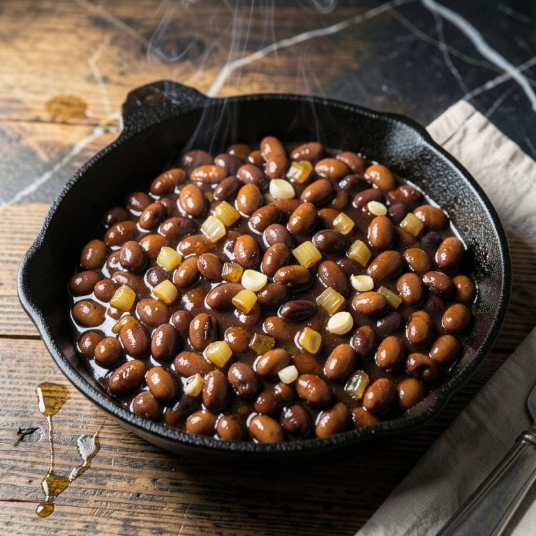 Complete Bourbon BBQ Beans Recipe: Smoky Sweetness with a Kick overview image