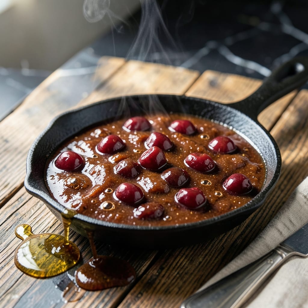 Bourbon Cherry Cola BBQ Sauce Recipe: Smoky-Sweet Glaze With Bold Depth