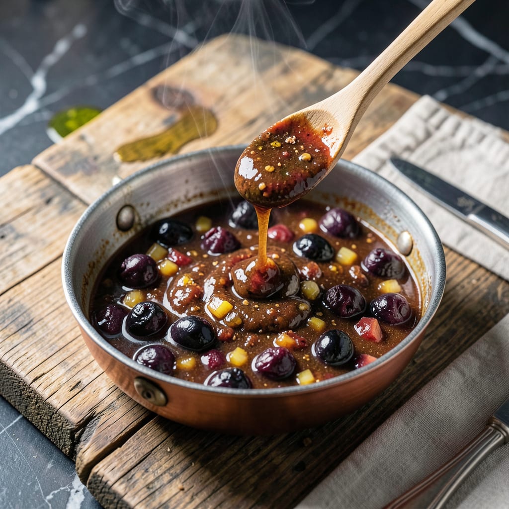 boysenberry bbq sauce recipe detailed visual guide