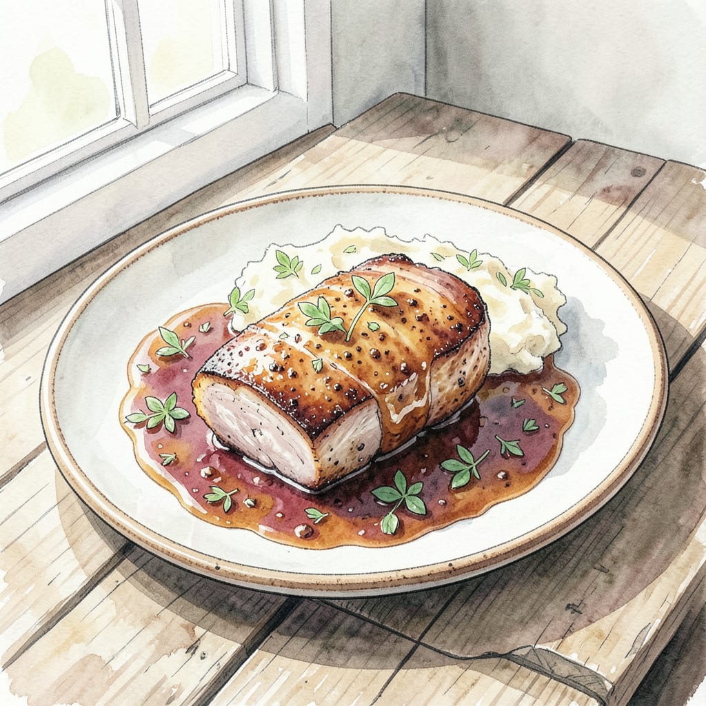 Complete Braised Pork Chops Recipe: Fall Off The Bone Tender Delight overview image