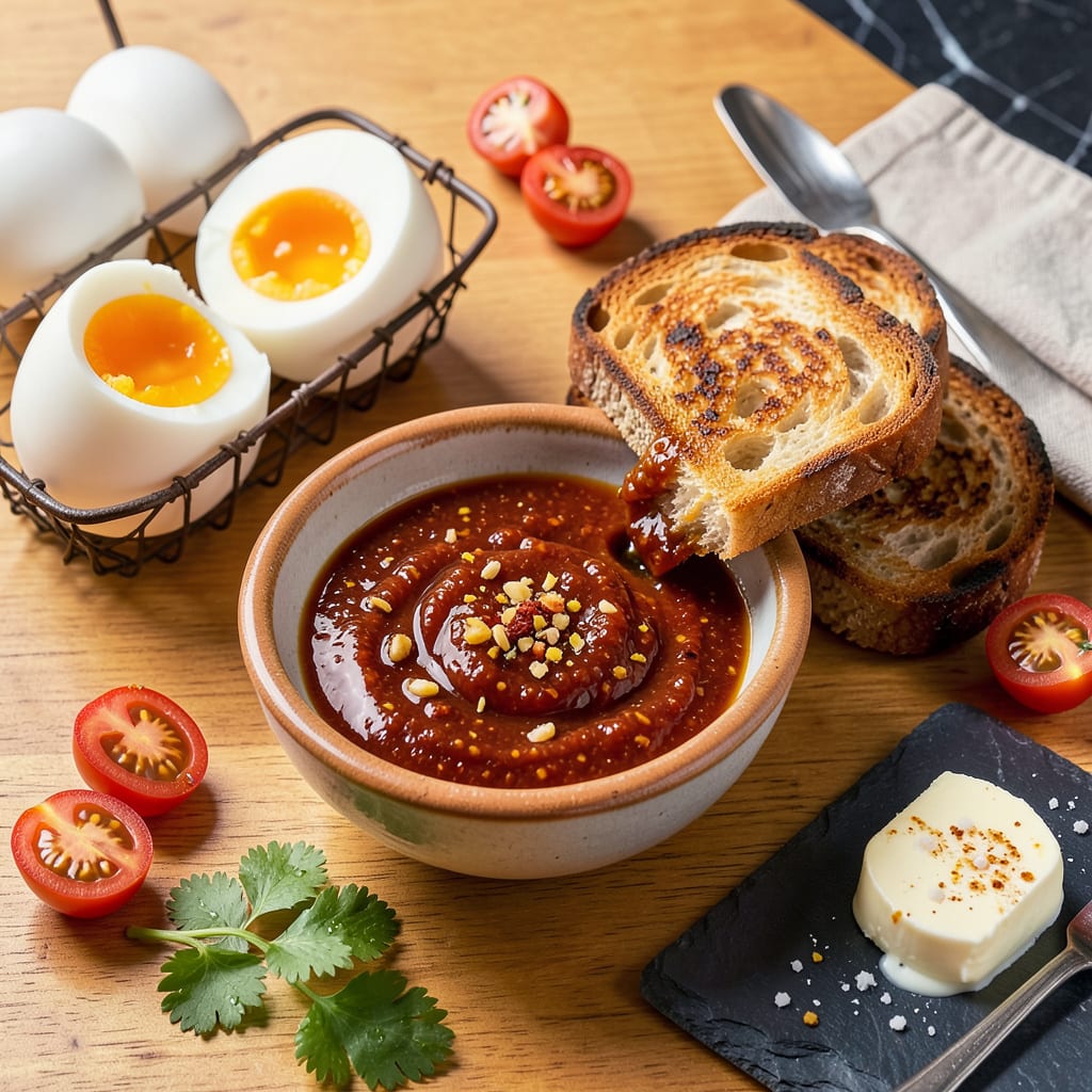 Complete breakfast hot sauce overview image