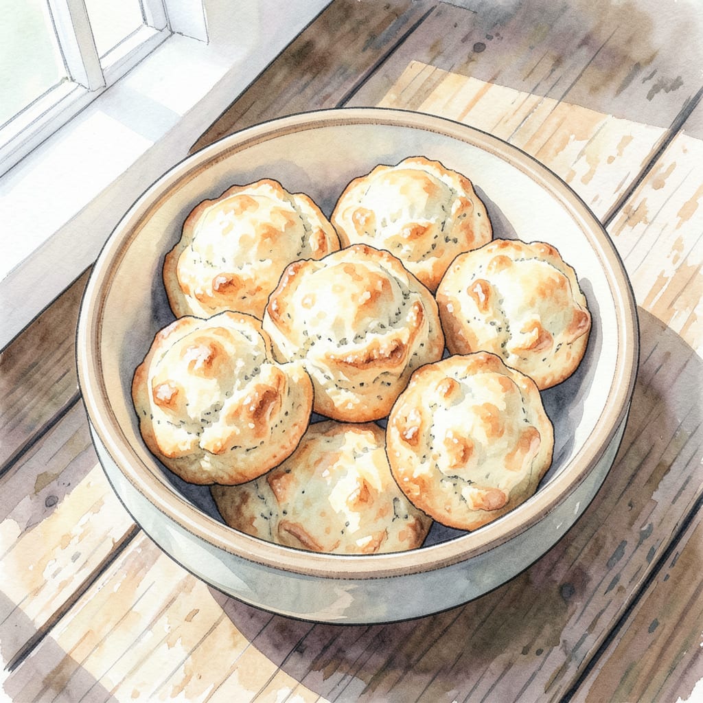 Visual representation of Brenda Gantt's Buttermilk Biscuits Recipe: Flaky Layers Every Time