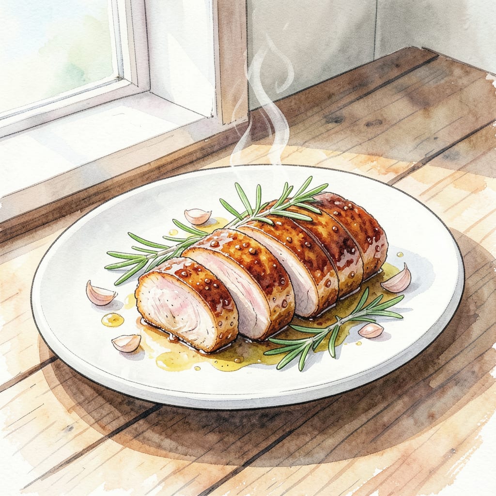 Brown Sugar Pork Tenderloin Recipe: Glazed Perfection Every Time example with annotations