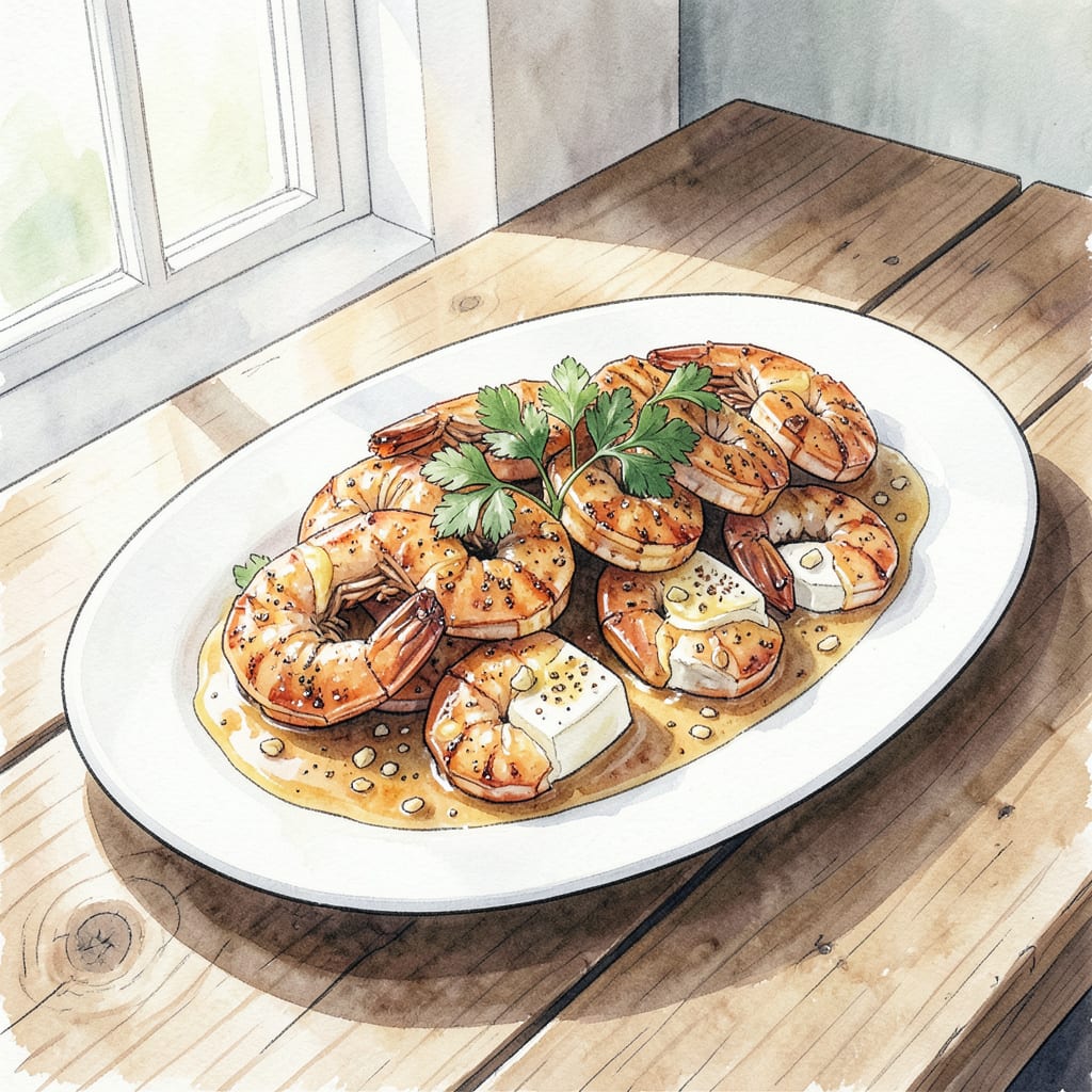 Visual representation of Bubba Gump's Shrimp Recipe: Restaurant Quality Seafood at Home