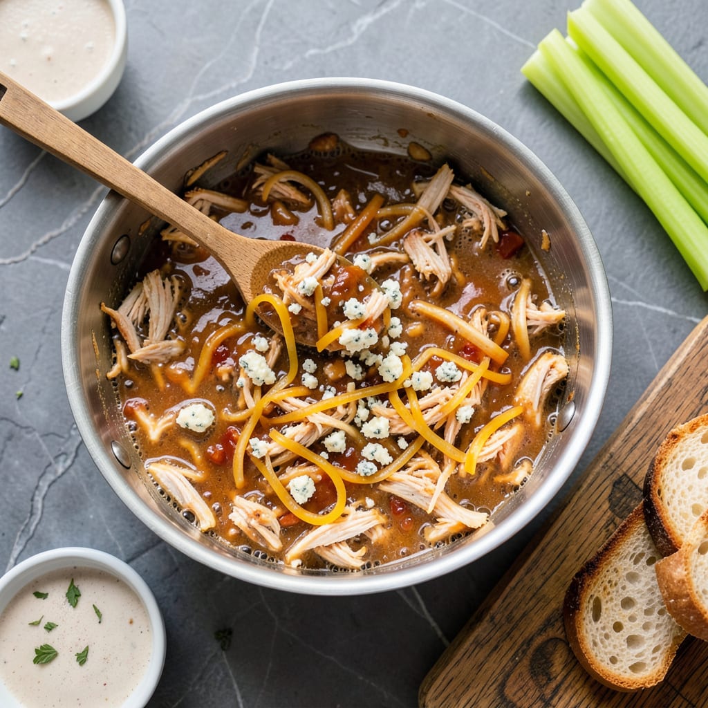 Buffalo Chicken Dip Too Runny: 3 Fixes for Thick and Creamy Perfection illustration with key details