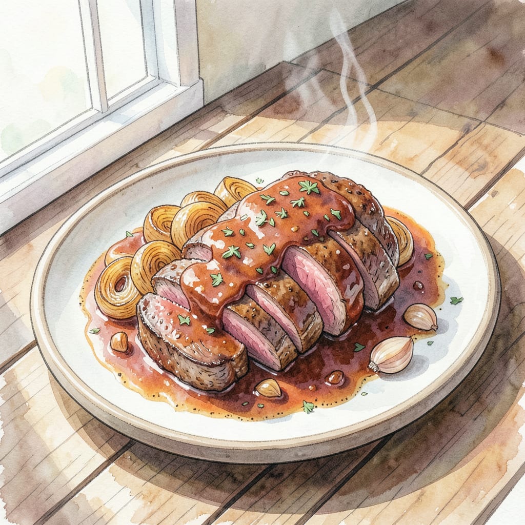 Comprehensive Buffalo Roast Recipe: Spicy Slow Cooked Perfection visual reference
