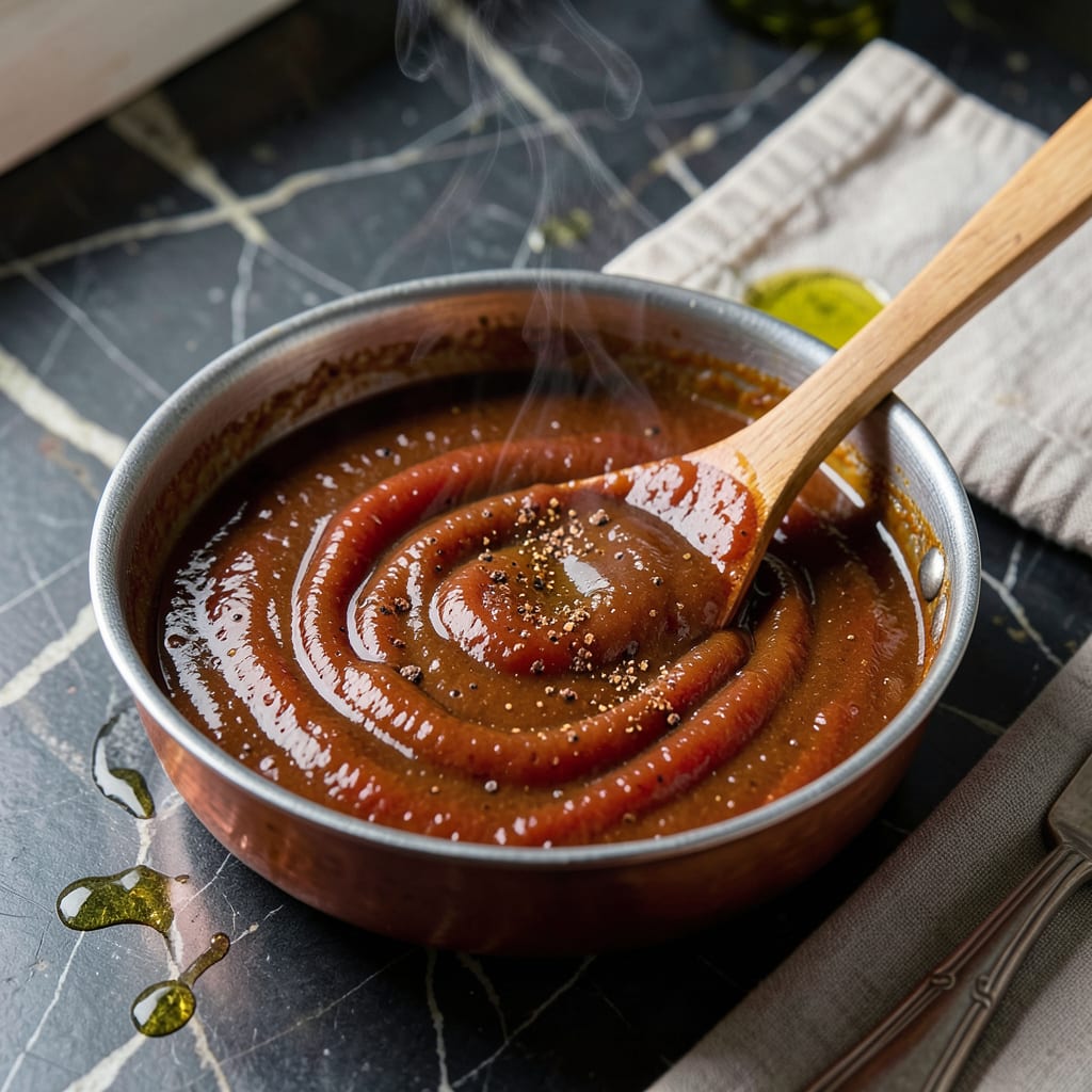 Bull's Eye BBQ Sauce Recipe: Tangy Molasses Depth for Grill Masters illustration with key details