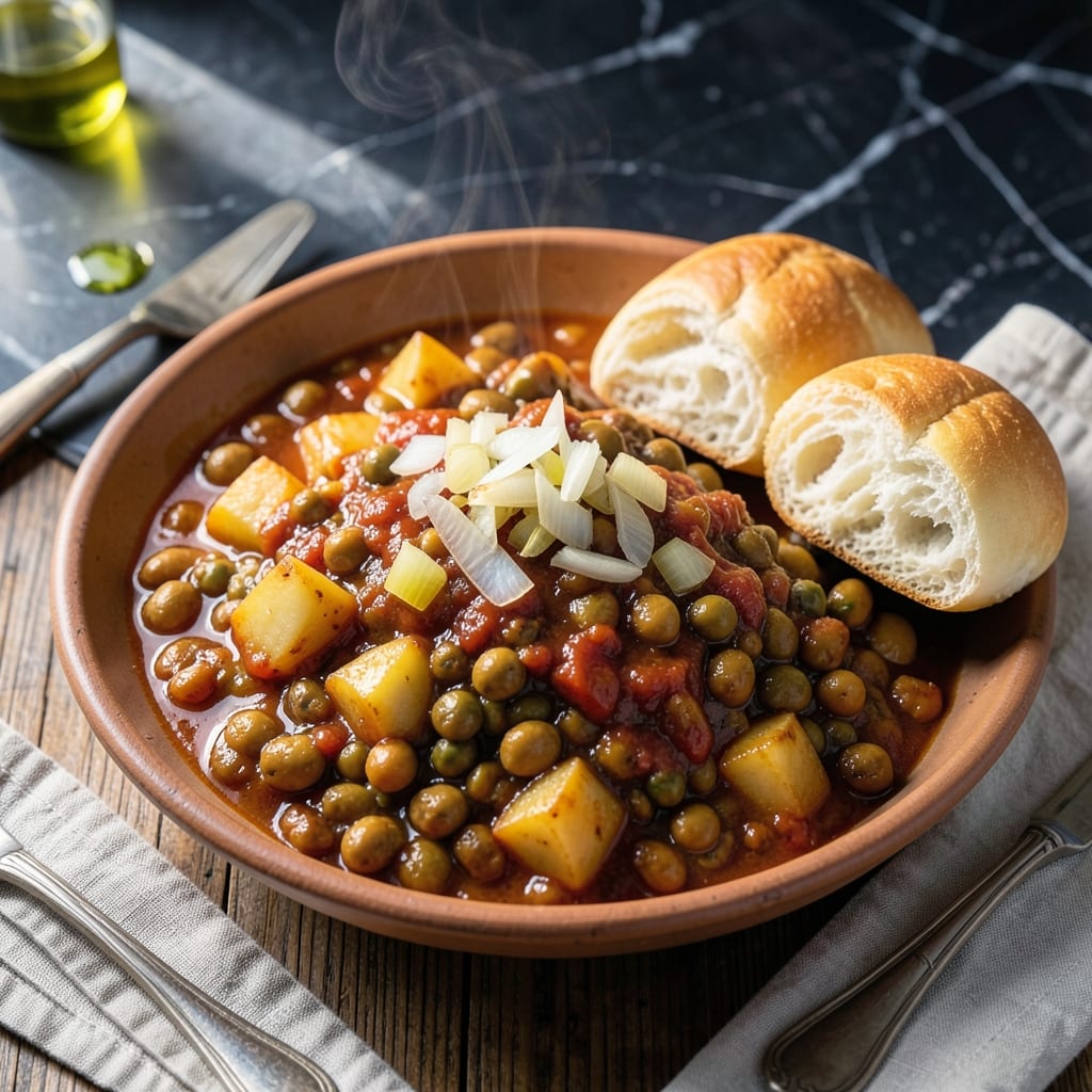 Misal Pav Recipe Instant Pot: Spiced Lentil Curry With Soft Bread Rolls