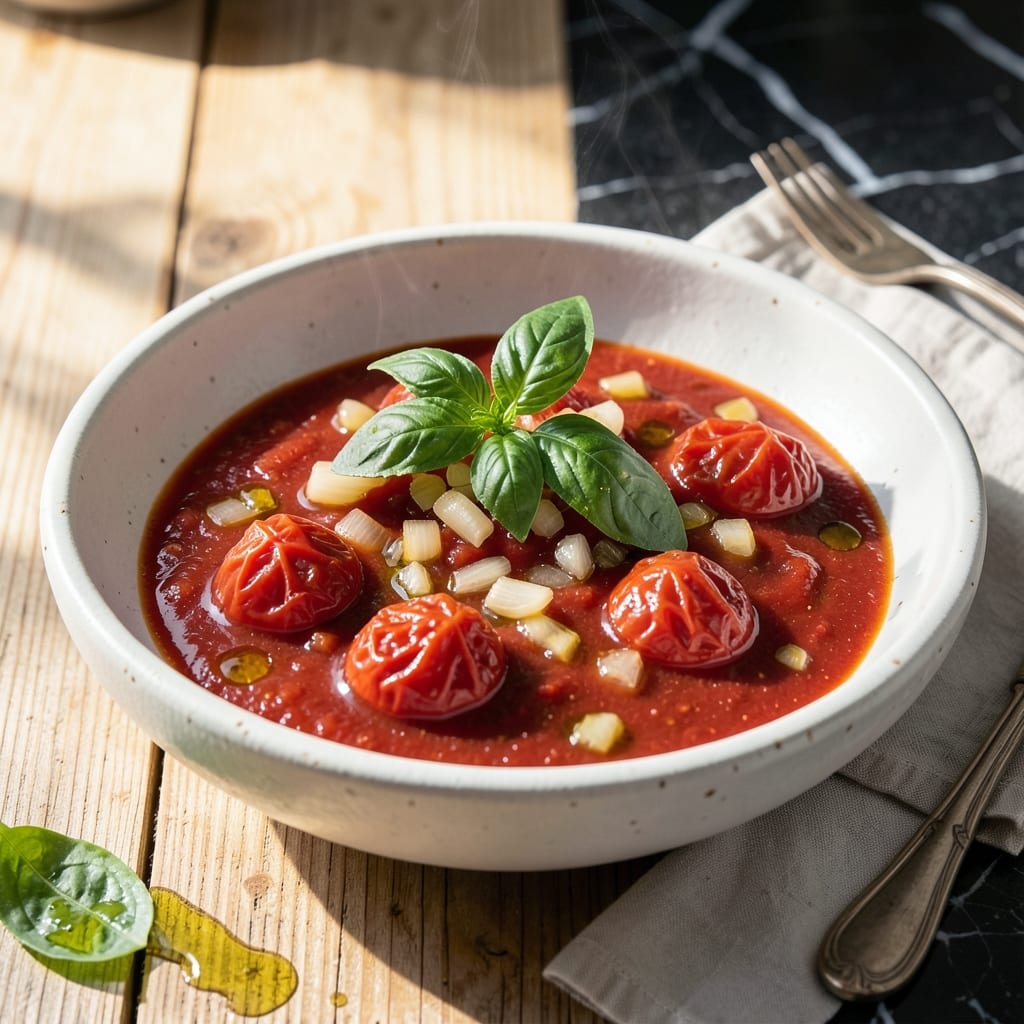 Carrabba's Pomodoro Sauce Recipe: Bright Tomato Essence With Fresh Basil