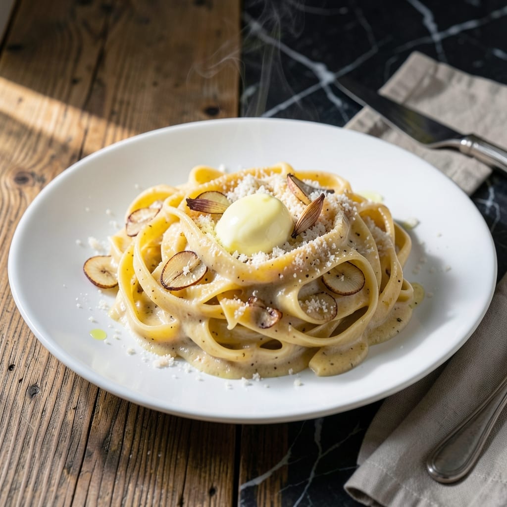 Fettuccine Pasta Recipe Without Cream: Silky Sauce With Parmesan Richness