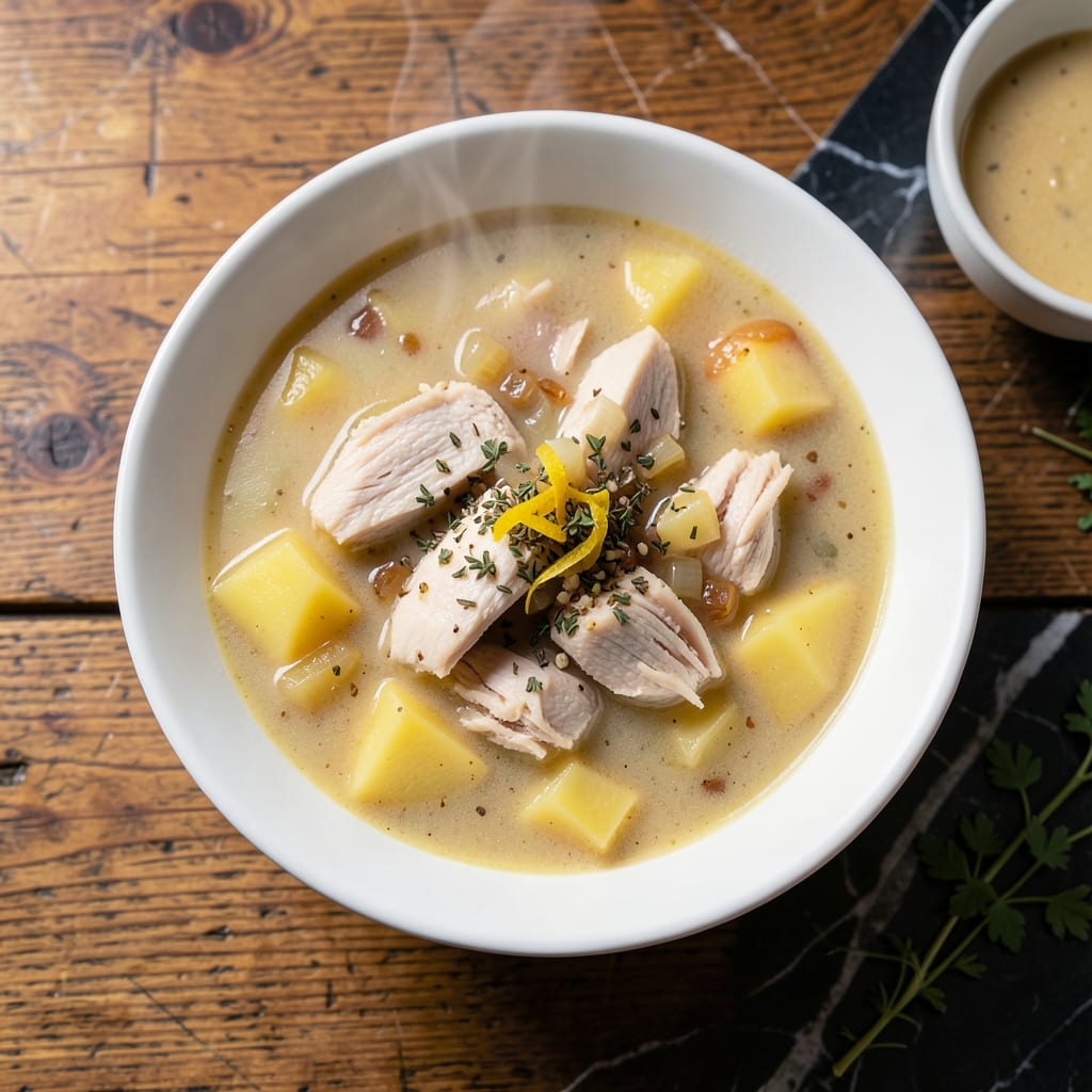 Chicken Salad Chick Potato Soup Recipe: Creamy Spud Comfort with Herbs