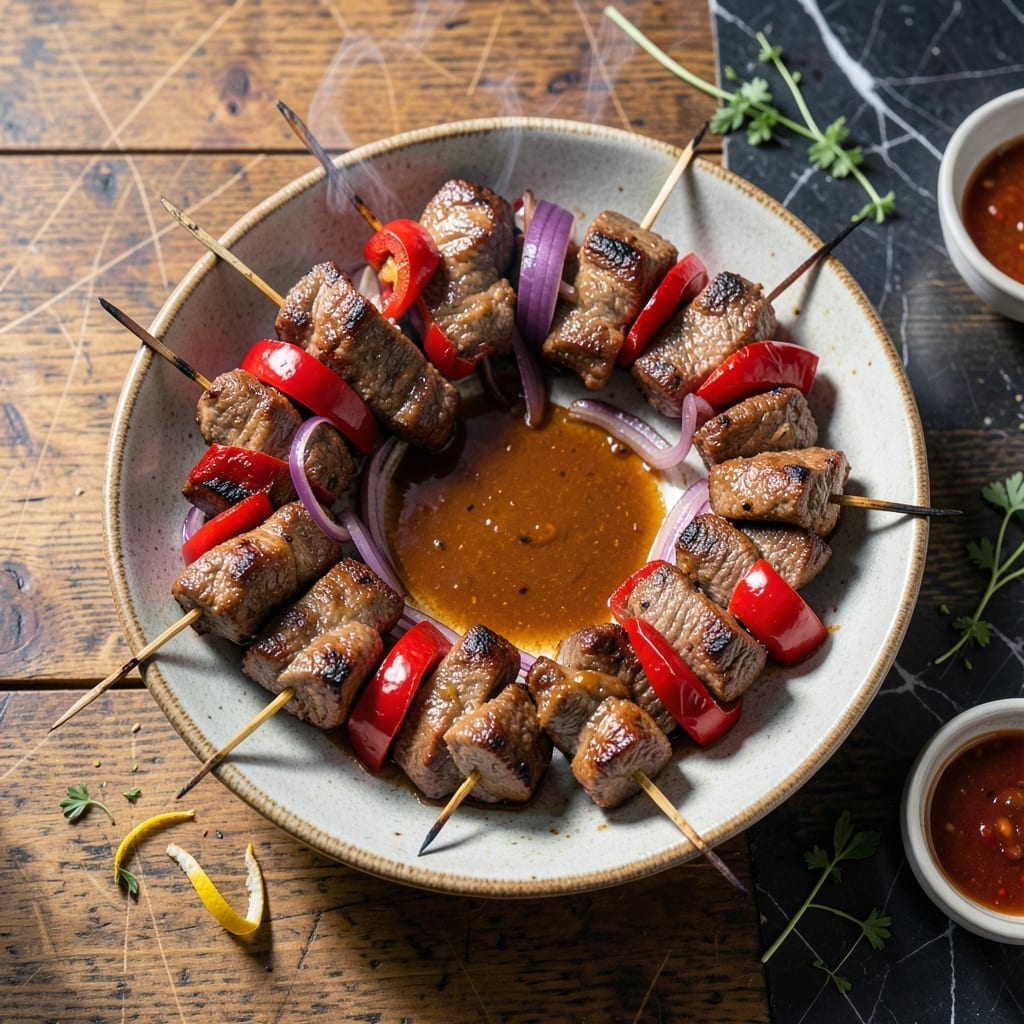 Barbecue Beef Kebabs Recipe: Char-Grilled Bites With Bold Flavor