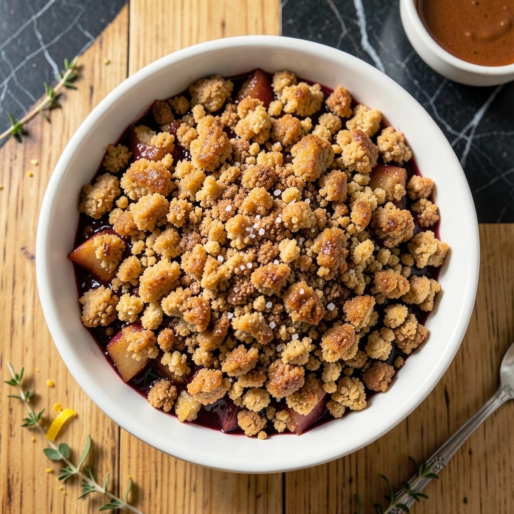 Crumble Topping Recipe for Apple Pie: Buttery Crunch for Perfect Lattice