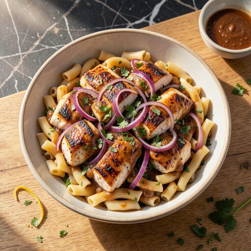 Barbecue Chicken Pasta Salad Recipe: Smoky Creamy Twist on Classic Picnic Fare