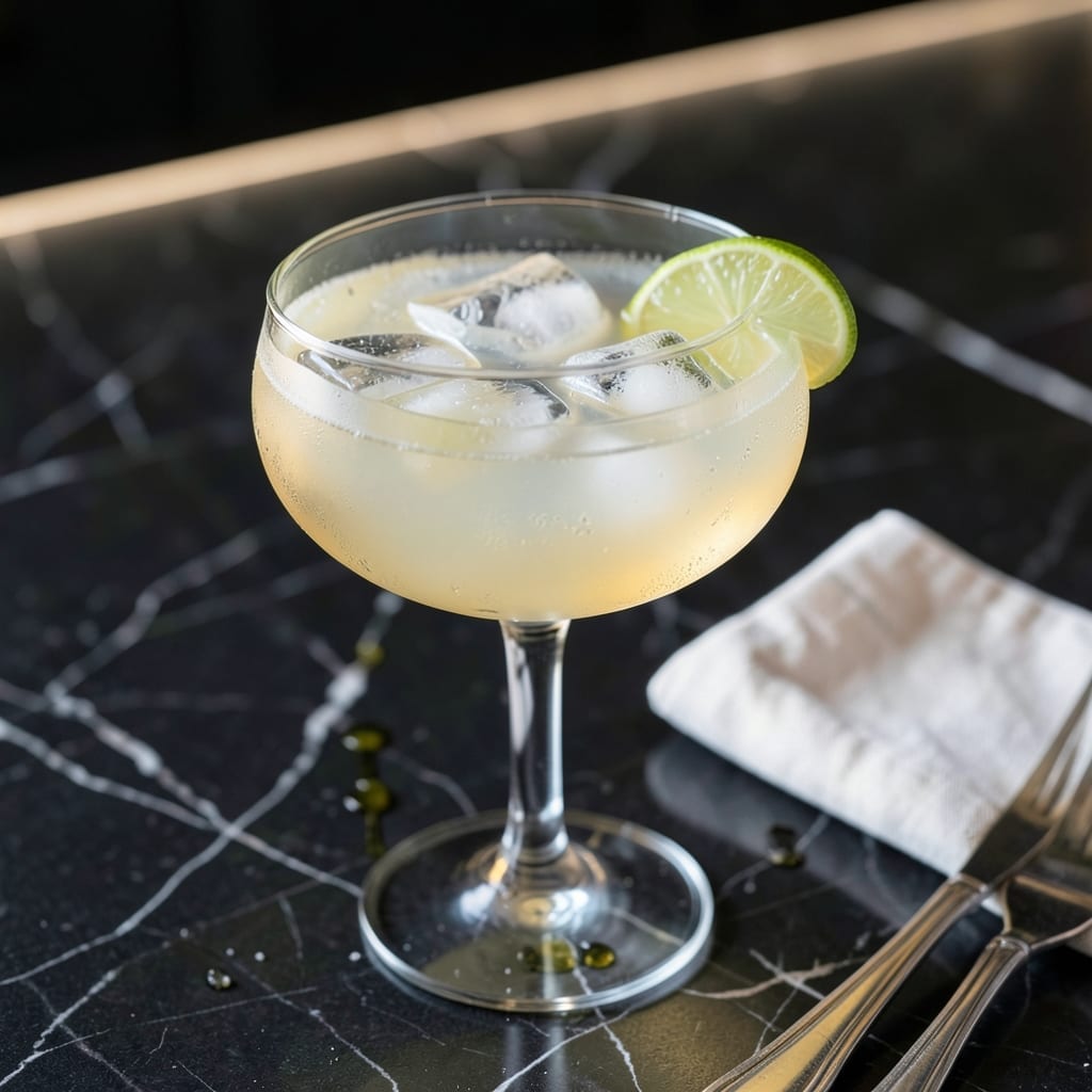 Gimlet Drink Recipe Vodka: Classic Lime Zing in a Chilled Glass