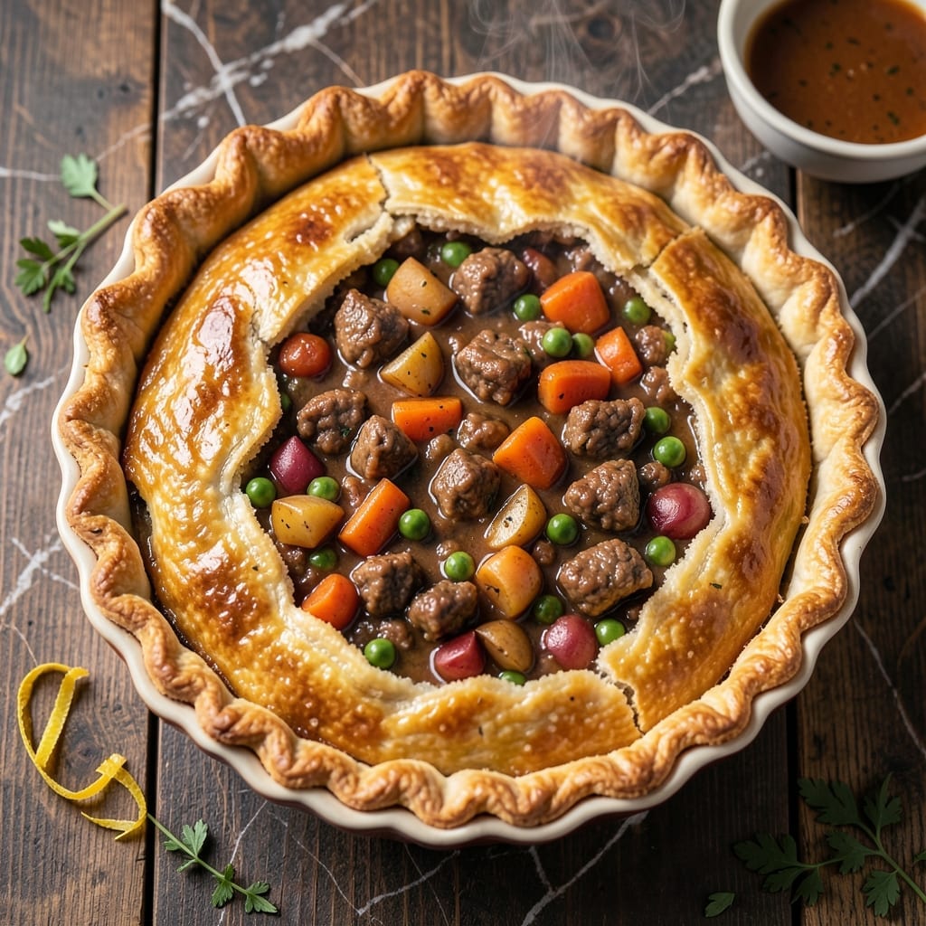 Campbell's Beef Pot Pie Recipe: Homemade Comfort With a Flaky Crust