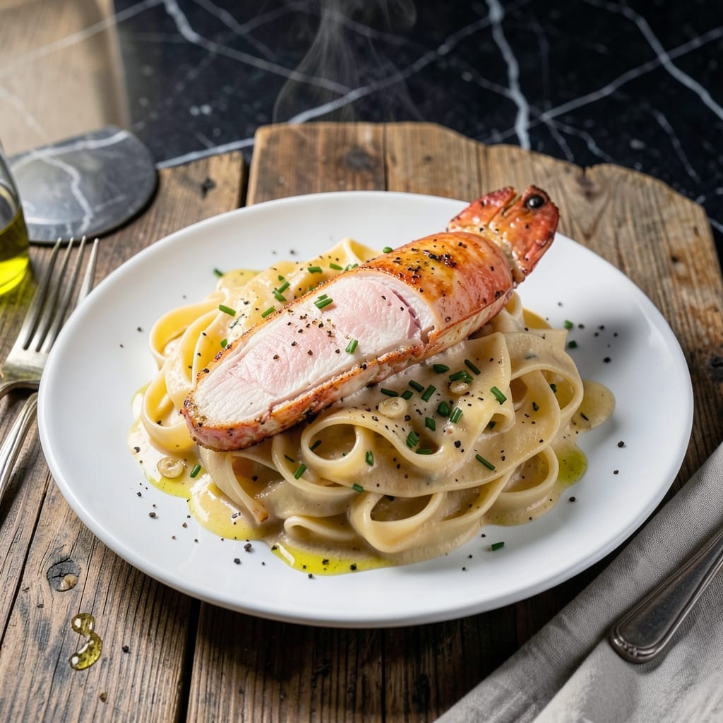 Lobster Pasta Recipe Creamy: Luxurious Seafood in a Silky Sauce