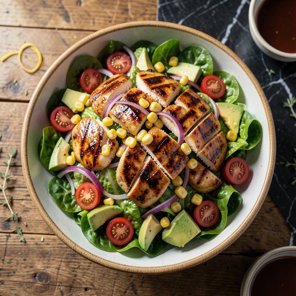 Barbecue Chicken Chopped Salad Recipe: Smoky Sweetness Meets Fresh Crunch