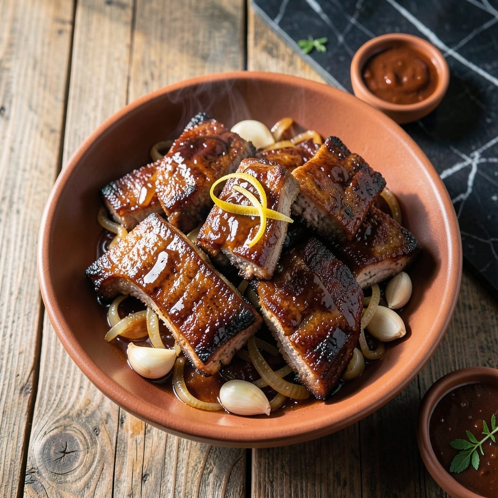 Boneless Pork Ribs Crock Pot Recipe BBQ: Slow-Cooked Smoky Indulgence