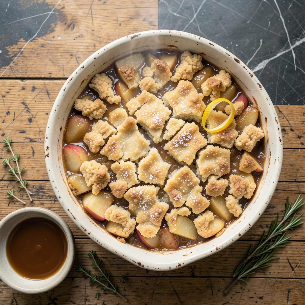 Apple Cobbler Recipe With Canned Apples: Buttery Biscuit Topping in Minutes