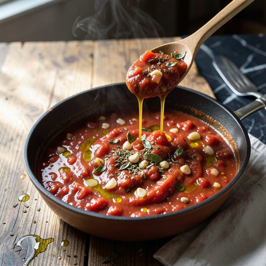 Pasta Sauce Recipe Crushed Tomatoes: Bold Herb-Infused Simplicity
