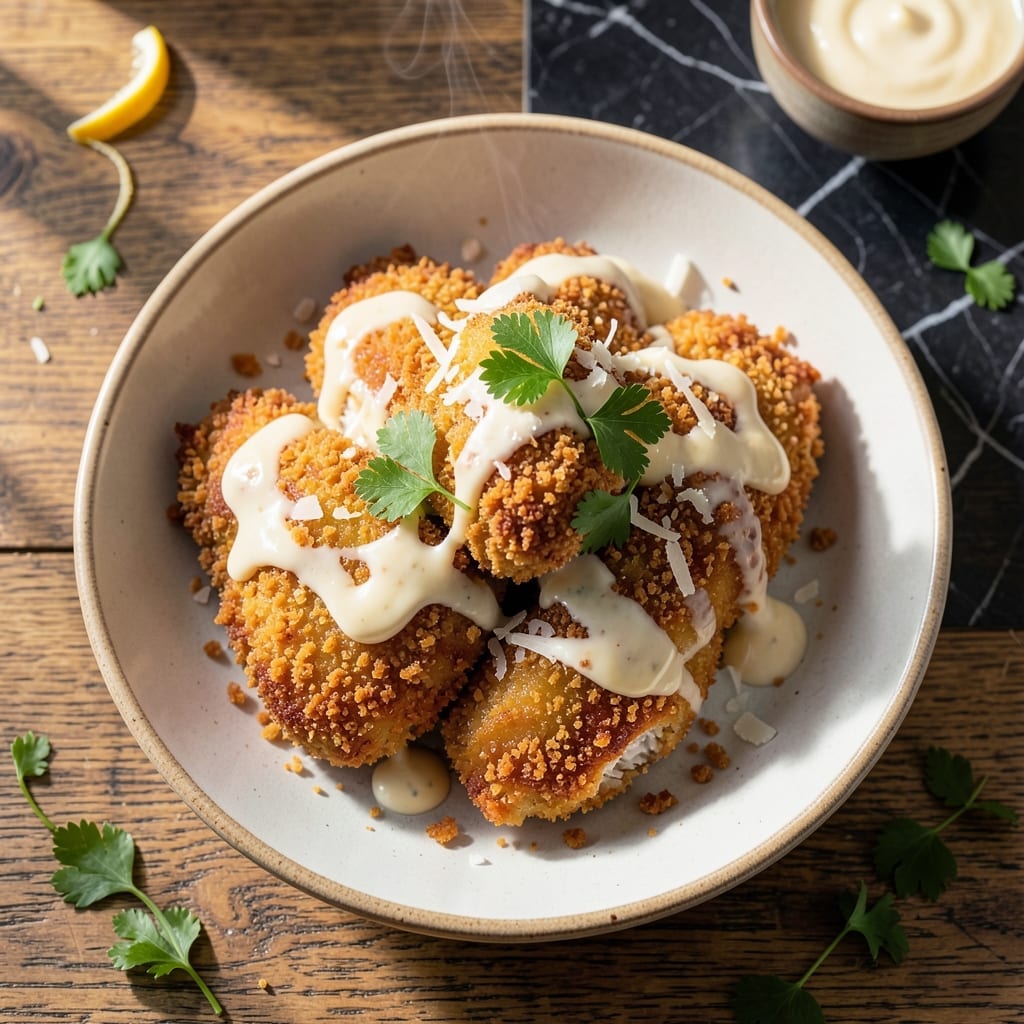 Recipe Parmesan Chicken With Mayo: Crispy Coating With Tangy Twist
