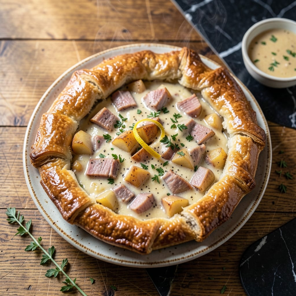 Ham Pot Pie Recipe Pennsylvania Dutch: Flaky Crust With Hearty Country Filling