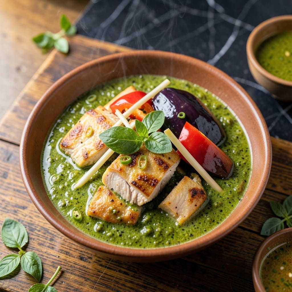 Thai Green Curry Recipe With Curry Paste: Authentic Coconut Milk Infusion