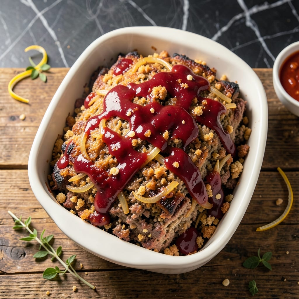 Meatloaf Recipe Using Italian Bread Crumbs: Moist Center With Herb-Infused Flavor