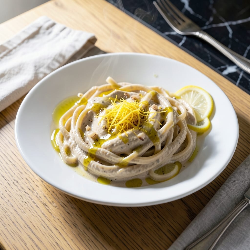 Lemony Hummus Pasta Recipe NYT: Zesty Creamy Twist on Classic Noodles