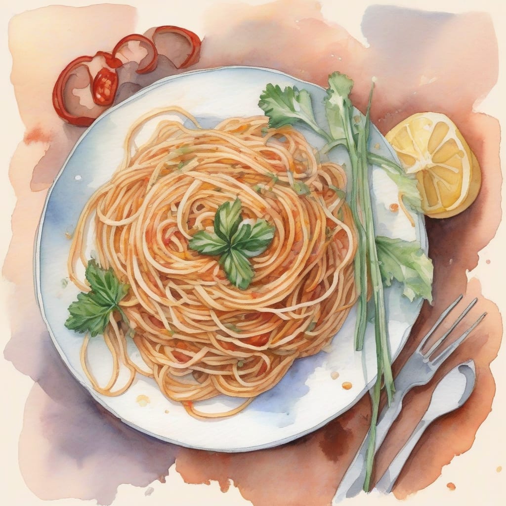 recipe with leftover spaghetti noodles